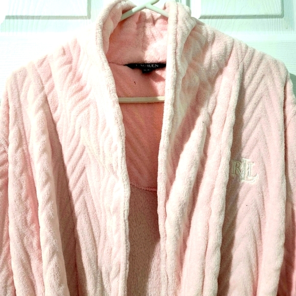 Lauren Ralph Lauren Women's Long Waist- Tie Robe Size XL - Picture 3 of 16
